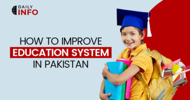 How to improve education system in Pakistan