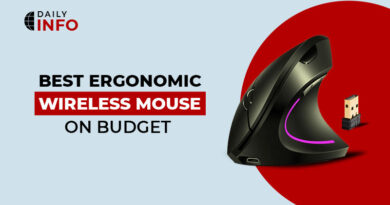 Ergonomic wireless mouse